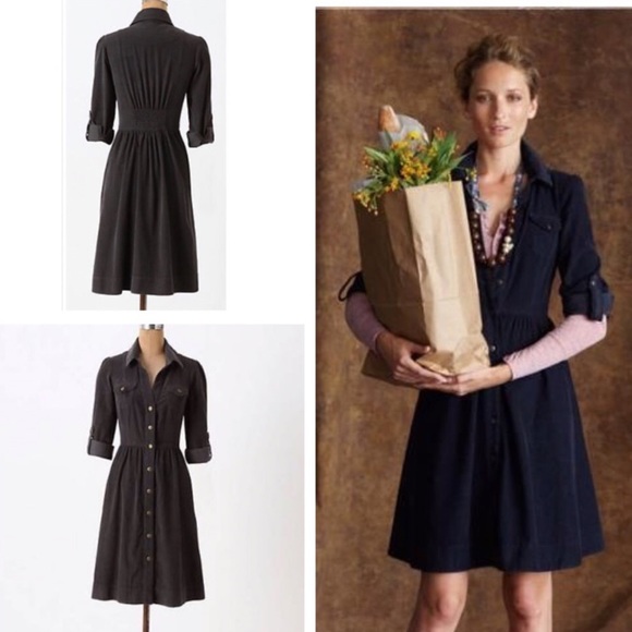 Anthropologie Dresses & Skirts - Anthropology Fei Fine Corduroy Dress
